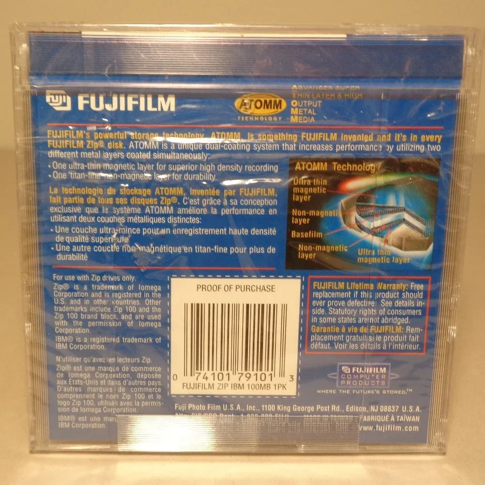 Fujifilm IBM Formatted 100 MB New Zip Disk